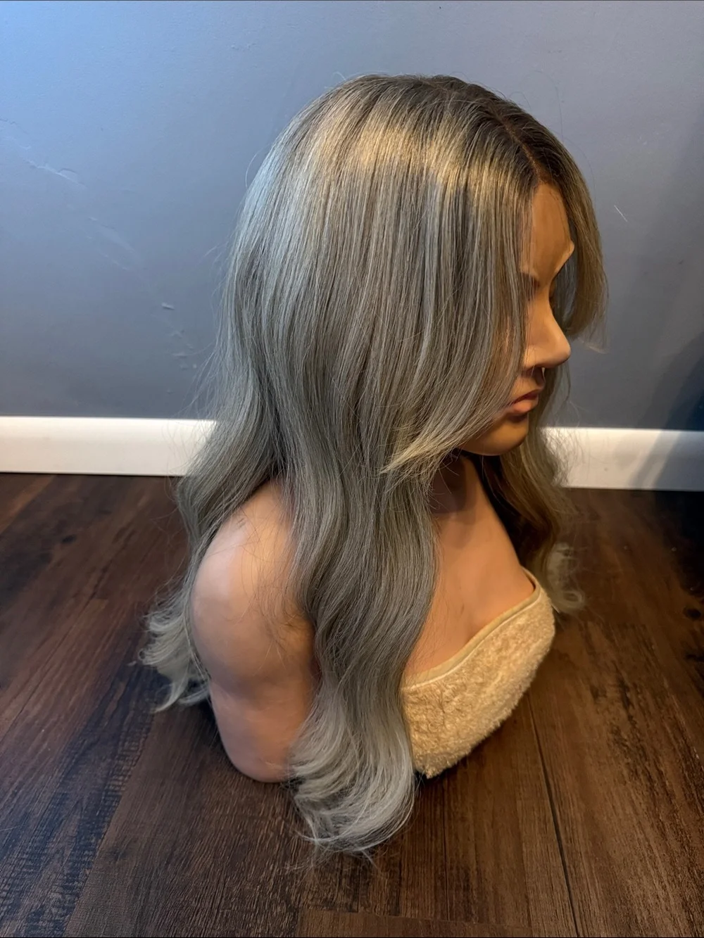 Blonde Lacefront Wig with Wig Cap